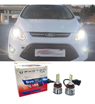 Ford C-Max Led Xenon Kısa Far Ampulü H7 Duo Yeni Seri Beyaz 2003-2010