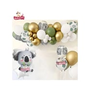 KOALA FOLYO BALONLU DOĞUM GÜNÜ PARTİ SETİ SÜSÜ