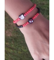Hello Kitty ve Spiderman Kumboncuk İkili Bileklik