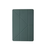 Galaxy Tab S6 P617 Kılıf Tri Folding Kalem Bölmeli Standlı Kılıf (Yeşil)