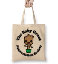 Guardians Of The Galaxy Baby Groot Appreciation Society Bez Çanta Uzun Saplı