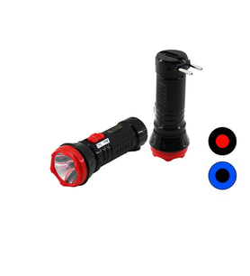 1W TEK LED FİŞ ŞARJLI EL FENERİ UZUN MESAFELİ (5680)