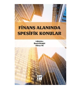 Finans Alanında Spesifik Konular