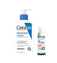 CeraVe Nemlendirici Losyon 236 ml - Diş Beyazlatıcı Köpük Hediye 