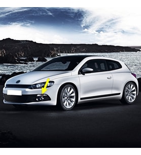 VW Scirocco 2009-2014 Ön Tampon Sol Sinyal Lambası Camı 1K8953041E