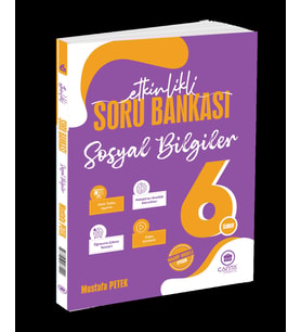 Çanta 6.Sınıf Sosyal Bilgiler Etkinlikli Kazanım Soru Bankası Maarif Model
