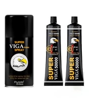 1 Kutu Vigâ 50000 Yüksek Kalite Sprey + 2 Kutu Vigâ 50000 Krem