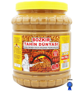 Bozkır Tahin Dünyası Kepeksiz Bozkır Tahini 1900 Gr.