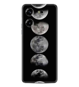Pova 5 Kılıf Resimli Desenli Baskılı Silikon Great Moons 1354