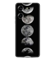 Pova 5 Kılıf Resimli Desenli Baskılı Silikon Great Moons 1354