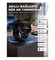 Mey İthalat® Akıllı Saat Yeni Nesil Üç Kordonlu Nabız Ölçer Çağrı Cevaplama