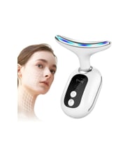 LED Işıklı Boyun ve Yüz Masaj Cihazı, Sıkılaştırıcı & Kırışıklık Karşıtı