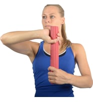 Flexbar El & Bilek Egzersiz Barı Kırmızı Renk Orta
