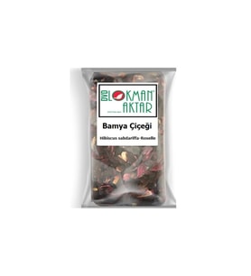 Bamya Çiçeği Hibiscus 50 gr, Lokman Aktar
