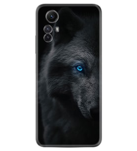 Xiaomi Redmi Note 12S Kılıf Resimli Desenli Silikon Platinium Series Dark Wolfs 1834