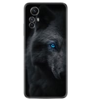 Xiaomi Redmi Note 12S Kılıf Resimli Desenli Silikon Platinium Series Dark Wolfs 1834