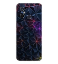Xiaomi Redmi 12c Kılıf Silikon Desen Özel Seri Renkli Prizmalar 1783