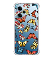 PrintiFy Xiaomi Redmi Note 12 Pro 5G Water Color 2 Baskılı Şeffaf Köşe Korumalı Antişok Kılıf