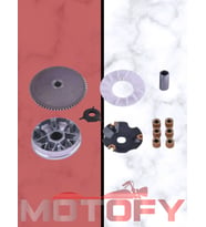 MONDİAL REVİVAL - CAPPUCINO - BLUEBERRY 50 cc - 80 cc ÖN VARYATÖR - DEBRİYAJ KOMPLE