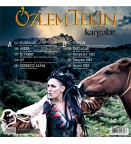 Özlem Tekin Kargalar Plak LP 10 Parça, A ve B Yüzü, Remix Versiyonlar
