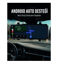 Mey İthalat® Dokunmatik Ayna Carplay Araç Kamera Ekranı Ön Arka Kayıt Destekli