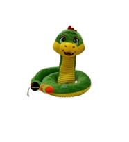 Sevimli Yılan Peluş Oyuncak Yastık Boyunluk 35 cm (Çok Renkli)