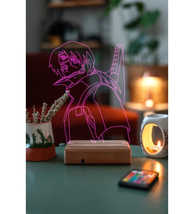 Modiwa Design Itachi Uchiha Naruto 16 Renk Anime Gece Lambası