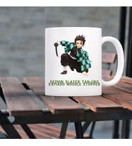 Demon Slayer Tanjiro Kamado Noodle Stopper Tasarımlı Kupa Bardak