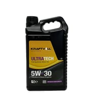 Kraftvoll UltraTech Tam Sentetik Motor Yağı 5W-30 5 Litre (Acı Kahve)