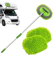 Roichil® Yedek Mikrofiber Bezli Oto Yıkama Mop Seti