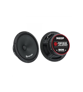 Reiss Audio RS-M6DP 16 Cm Midrange 180 W Maksimum Güç 90 W RMS (Siyah)
