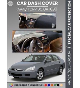 HONDA ACCORD (2002-2007) Torpido Örtüsü Panel Torpido Koruma Tam Uyum Çatlamayı Önler Kolay Montaj