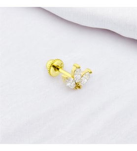 Glorria Altın Markiz Helix Piercing