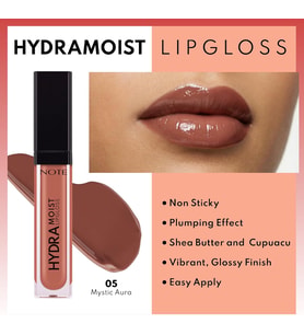 Cosmetics Hydramoist Lipgloss Nemlendirici Dudak Parlatıcısı - 05 Mystic Aura - Kahverengi
