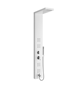 Vitra Shake Masajlı Duş Sistemi 153X022 - Beyaz (Krom)