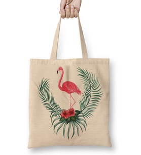 Flamingo Bez Çanta Uzun Saplı
