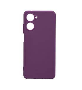 Realme 10 Uyumlu 4G Kılıf Zore Biye Silikon (Mor)