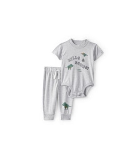 Carters Erkek Bebek Body Pantolon Set 1U270510 Gri