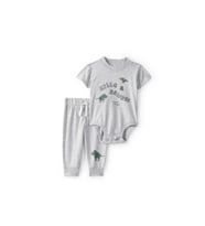 Carters Erkek Bebek Body Pantolon Set 1U270510 Gri