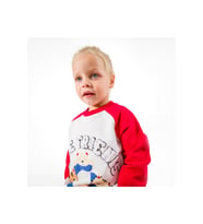 Erkek Çocuk Uzun Kollu Sweatshirt (Kırmızı)