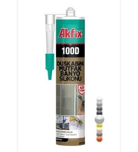 AKFİX DUŞAKABİN SİLİKONU ŞEFFAF 280 ML