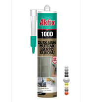 AKFİX DUŞAKABİN SİLİKONU ŞEFFAF 280 ML
