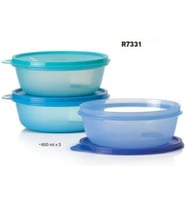 Tupperware 3Lu 600 Ml Buzdolabı Saklama Kabı