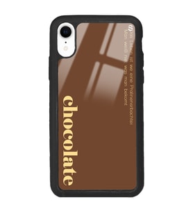 iPhone XR Choclate Tasarımlı Glossy Telefon Kılıfı