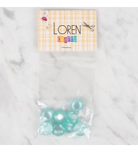 Crafts 8 Li Yeşil Düğme - 47