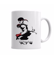 Ryu Street Fighter Kupa Bardak Porselen