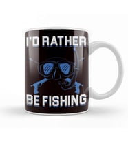 Fishing Spearfishing Freedive Spearfisher Diver Fish Hunting Kupa Bardak Porselen