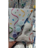 Atölye Lavi Shop deniz KIZI / boyama seti, kendin yap, DIY, doğum günü hediyesi, tatil hediyesi, 15 ADET