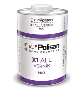 POLİSAN Polisan X1 All Vernik Mat Tkm 0,6 Kg