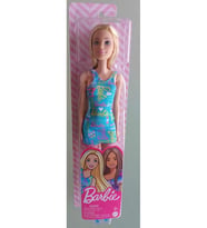 Barbie Kalpli Mavi Elbiseli Bebek - Gbk92-Hgm59